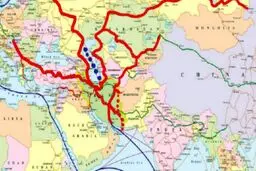 ایران در آستانه حذف از راه ابریشم