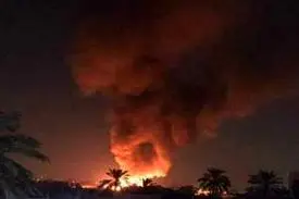 حمله موشکی به نزدیکی پایگاه ترکیه در موصل