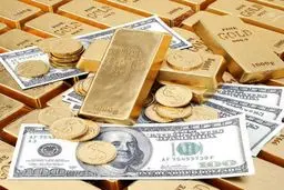 تداوم افزایش نرخ دلار/ قیمت جهانی طلا صعودی شد