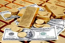 تداوم افزایش نرخ دلار/ قیمت جهانی طلا صعودی شد