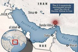 بازتاب زمین‌لرزه جنوب ایران در رسانه‌های اروپایی