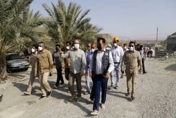 عملیات اجرایی ساخت واحدهای مسکونی در روستای گیشان غربی آغاز شد