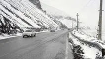 جلوگیری از تردد خودروهای بدون زنجیرچرخ در محورهای کوهستانی