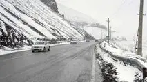 جلوگیری از تردد خودروهای بدون زنجیرچرخ در محورهای کوهستانی