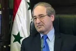 فیصل مقداد: پیام بشار اسد را به رئیسی تقدیم کردم