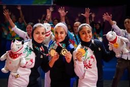 اسامی کامل مدال آوران ایران در بازی های آسیایی