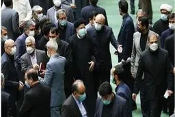 رئیسی وارد مجلس شورای اسلامی شد