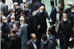 رئیسی وارد مجلس شورای اسلامی شد