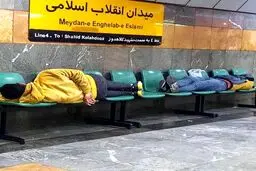 تصاویر متروخوابی ساختگی است!