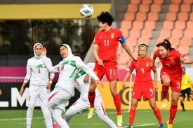 شکست سنگین تیم ملی بانوان مقابل چین