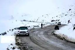 بارش برف و باران در بیشتر استان‌ها