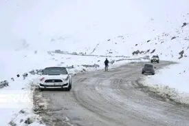 بارش برف و باران در بیشتر استان‌ها
