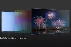 صفحه‌نمایش جدید QD-OLED سامسونگ می‌تواند به روشنایی ۱۰۰۰ نیت برای بهبود HDR برسد