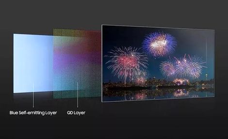 صفحه‌نمایش جدید QD-OLED سامسونگ می‌تواند به روشنایی ۱۰۰۰ نیت برای بهبود HDR برسد
