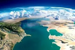 طی سال های اخیر تراز آب دریای خزر ۱.۵ مترکاهش یافته