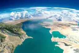 طی سال های اخیر تراز آب دریای خزر ۱.۵ مترکاهش یافته