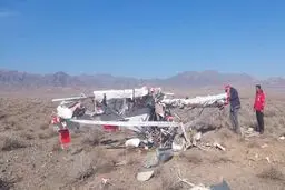 هواپیما در کاشمر سقوط کرد