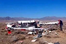 هواپیما در کاشمر سقوط کرد