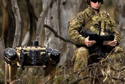 نگهبانی مرز های ایالات متحده توسط سگ های رباتیک