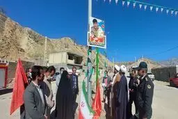 بلوار ورودی شهر قلعه رئیسی به نام شهید بویر نامگذاری شد