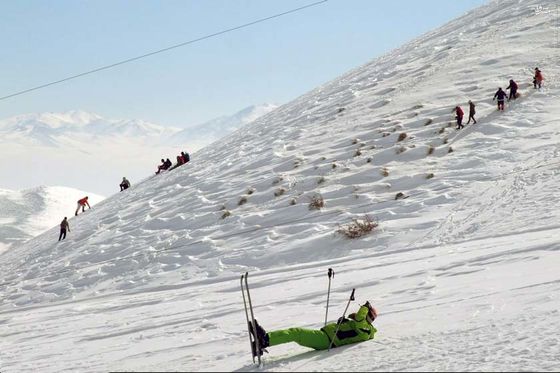 بازگشایی پیست اسکی شمشک