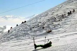 بازگشایی پیست اسکی شمشک