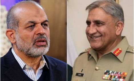 دیدار ایران با فرمانده ارتش پاکستان