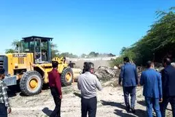 آزاد سازی ۳۰ هزارمتر اراضی ساحلی در بندرلنگه