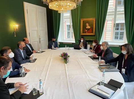 دیدار امیرعبداللهیان با دبیر کل سازمان ملل