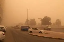 هشدار نارنجی وقوع گرد و غبار در خوزستان