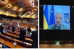 درخواست اوکراین برای اخراج روسیه از شورای اروپا