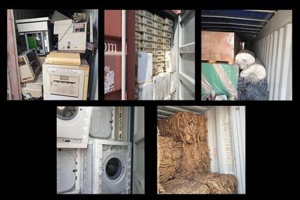 ۱۵۰کانتینر،جنس بی صاحب!