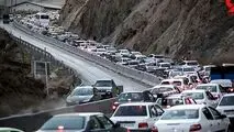 مسدود شدن جاده چالوس