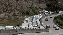 ترافیک در تمام جاده های منتهی به مازندارن سنگین است