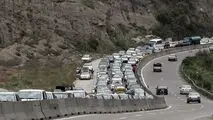 ترافیک در تمام جاده های منتهی به مازندارن سنگین است