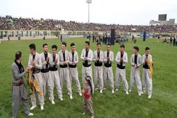 جشن نوروز ۲۰ هزارنفری در سنندج