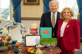 تبریک نوروزی بایدن