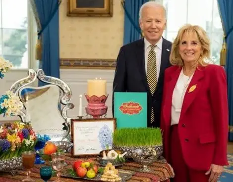 تبریک نوروزی بایدن