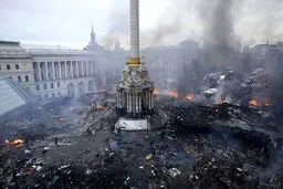 اوکراین تمام منطقه کی یف را تحت کنترل گرفت