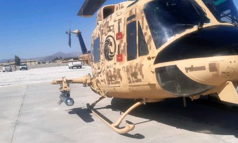 نصب نسل جدید موشک‌های «شفق» بر روی بالگرد‌های هوانیروز ارتش