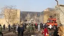 سه فوتی در سانحه سقوط هواپیمای جنگی در تبریز