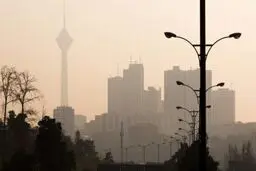 هوای تهران ناسالم است/ پیش بینی رگبار و وزش باد نسبتا شدید