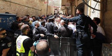 جلوگیری از ورود مسیحیان به بیت المقدس توسط نظامیان صهیونیست