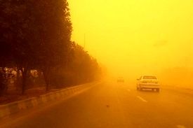 جولان گرد و خاک در نقاط مختلف کشور