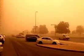 عبور۴۲برابری غلظت گردوغبار درابادان بیش از حدمجاز