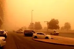 عبور۴۲برابری غلظت گردوغبار درابادان بیش از حدمجاز