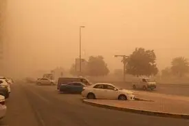 عبور۴۲برابری غلظت گردوغبار درابادان بیش از حدمجاز