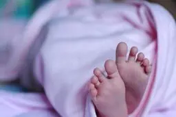 ابتلای نوزاد رها شده در زباله به عفونت داخلی