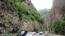 محور چالوس و آزادراه تهران-شمال یکطرفه شد