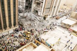 بازداشت ۱۳ نفر در حادثه ساختمان متروپل آبادان